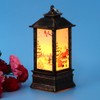 Retro LED Candlestick Lantern Light Candle Holder Lamp Christmas Home