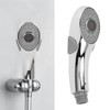 Handheld Shower Heads Silicone Massage Nozzle Ergonomic Handle with G1/2