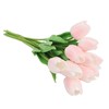 10pcs Artificial Tulip Flowers High Simulation Flowers Decor for Living