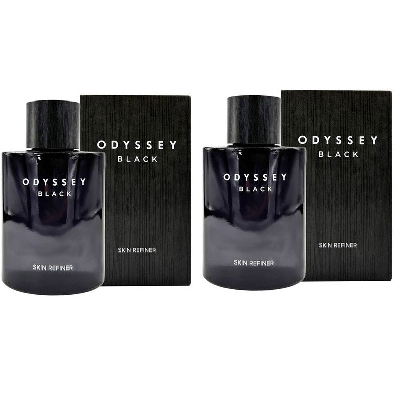 Odyssey Black Skin Refiner for Men 130ml x 2 /