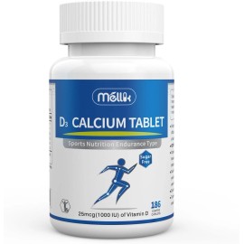 Calcium-Supple<wbr/>ment Vitamin-D3 1200-mg Magnesium-Mini - 186Tablets Unflavored... 
