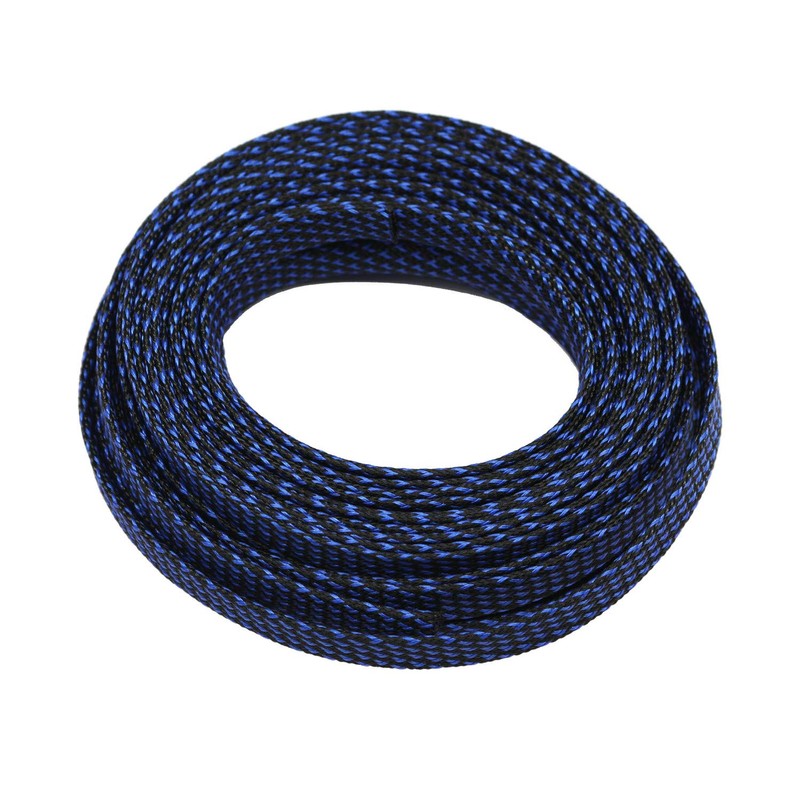 30ft PET Expandable Braided Sleeving Flexo Wire Cable Sleeve (1/4",