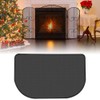 KUWUNG Spark Protection Plate for Fireplace, 80 x 50 cm,