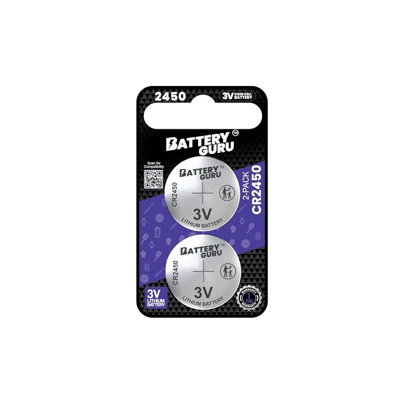 Car Key Battery for Ford Transit (2022-2024 Transit CR2450)