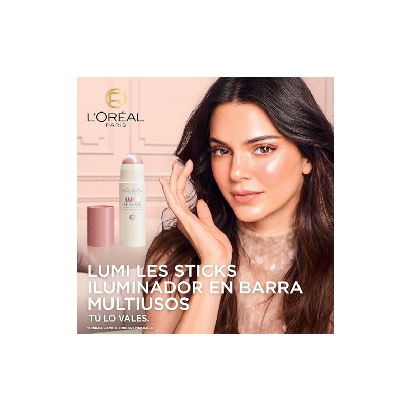 L'Oreal Paris, Lumi Highlight Stick, Iluminador En Barra Con Acabado