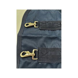 Ruggles Horse Chest/Breast Expander Accessory for Rugs | Ideal for Larger/Smaller Rug Fitting and Broad Chested Horses | Black & Navy | Cob, Pony or Full Sizes (Pony, Navy)