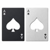 Stainless Steel Spades A Winemaker Bottle Opener Playing Cards Bottle