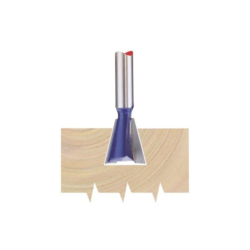 Draper 75346 1/4-inch Dovetail 14mm Diameter Tungsten Carbide Tip Router