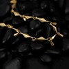 Valloey Rover Teardrop Choker Necklace for Women 14k Gold Plated