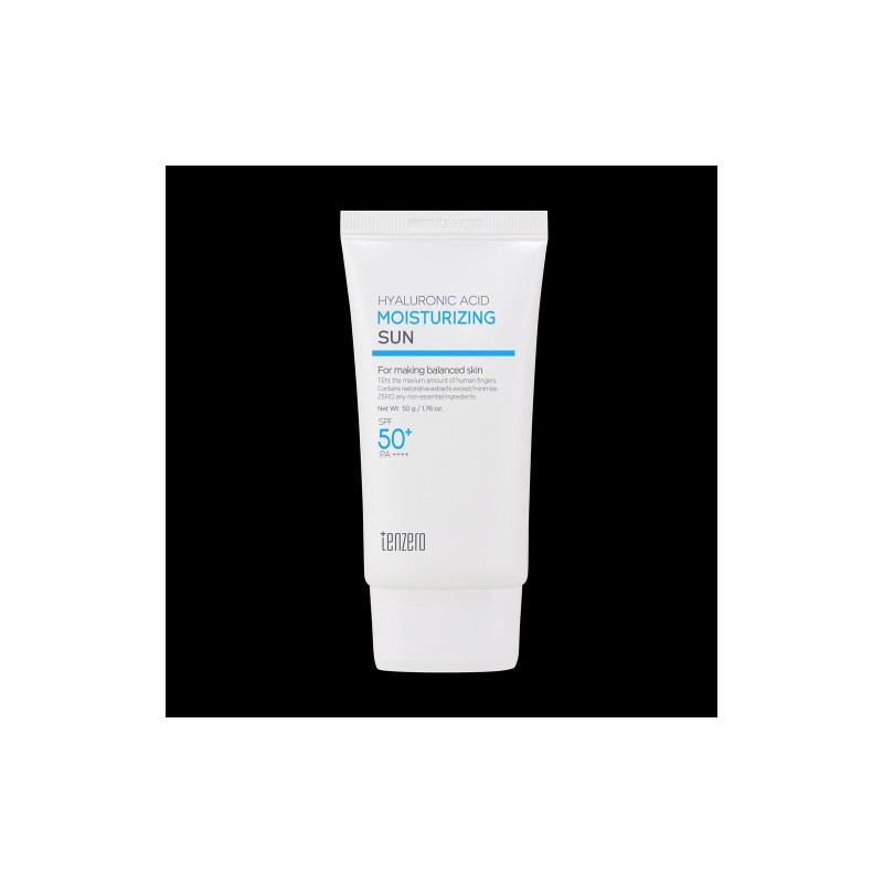 TenZero Hyaluronic Acid Moisturizing Sun Cream 50g 1+1 Deal /