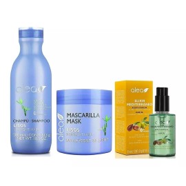 Alea Kit Alea Cabellos Lisos Shampoo + Mascarilla + Elixir