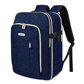 Personal Item Travel Carry On Luggage Backpack for Women Men Flight Approved Casual Weekender Laptop Bag for College Business Outdoors Hiking Water Resistant Lightweight Daypack with USB Charging Port