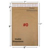 Honeycomb paper padded envelope sealable mailers (100, #0-6" x 9")