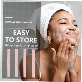 VICASKY 120pcs Makeup Remover Sponges Pads for Daily Use Travel-friendly Facial Cleaning for Women and Girls