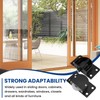 ZIUZI Cabinet Door Sliding Silent Plastic Roller Pulleys, Closet Sliding