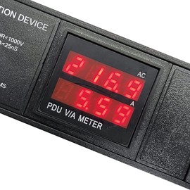 Metered-Surge Protection PDU, 240V, L6-30P, 30A, 7200watts, (8) C13 Outlets, Crypto Mining PDU, Data Centre PDU, ASIC/RIGS PDU