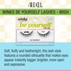 Ardell Winks Be Yourself Lashes, Wish, Black Strip Lash, Multilayered