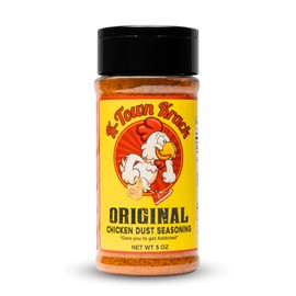 K-Town Krack Original Chicken Dust - BBQ Rub and Spice Blend for Chicken, Beef, Pork, Fish - Wing Rubs Seasoning and Grilling Rub, 5oz