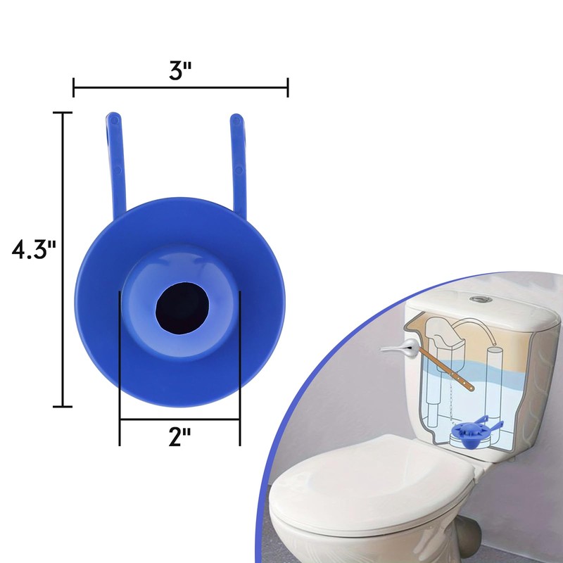 for Kohler GP85160 2-Inch Toilet Flapper Replacement Kit with Chain,Compatible