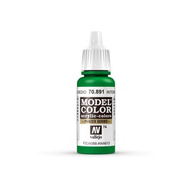 Colour Vallejo Model Colour 70891 Intermediate Green (17 ml)