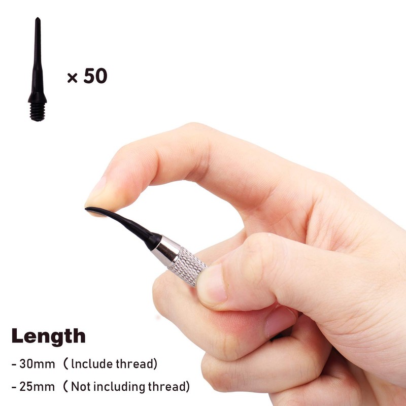 Turnart Darts Plastic Tip - Professional Soft Tip Darts Set