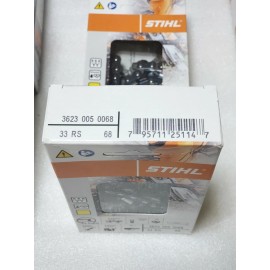 Stihl 33RS 68   18" Chain Loop 68 Links, .375" Pitch, .050" Gauge 3623 005 0068