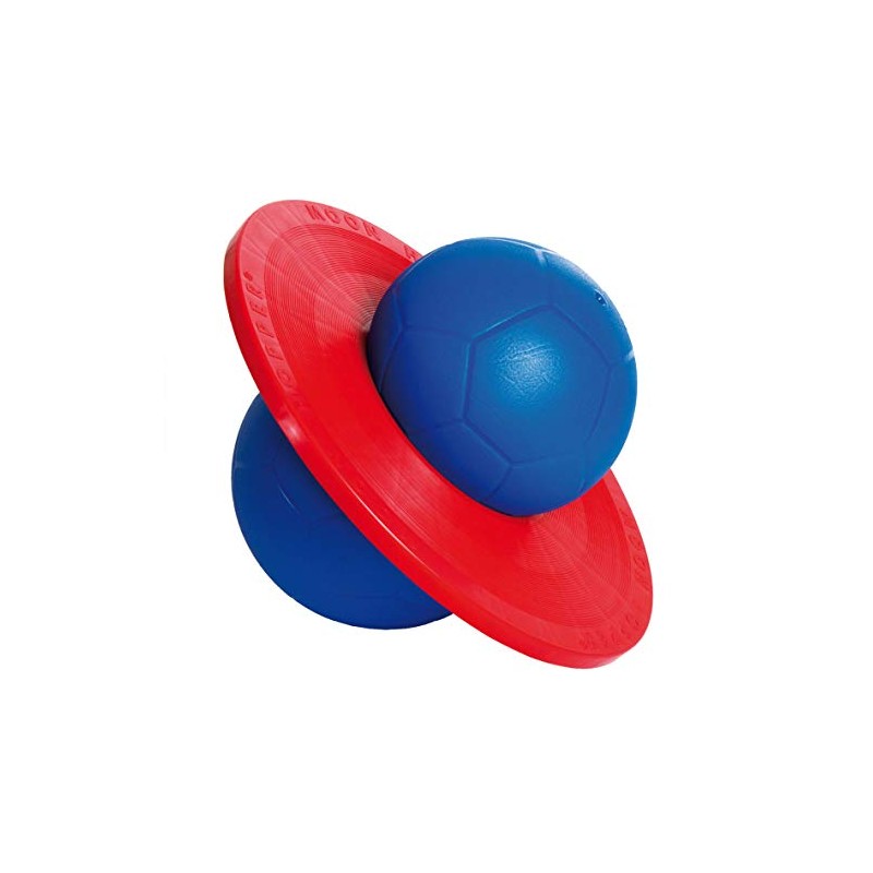 TOGU Moonhopper Bounce Ball, Blue/Red, Maximum Load 45 kg
