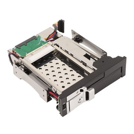 2.5 in 3.5 in SATA HDD Tray, SATA Hard Disk Drive HDD Adapter Caddy Tray with 6Gbps Speed, Hot Swap Function, Trayless Design, Supports SATA I/II/III, for Wins OS