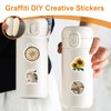 Vintage Stickers, Pack of 100 Vintage Stickers, Vintage Stickers, Scrapbooking