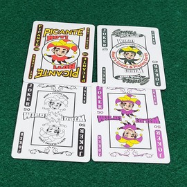 Canasta Clásico Playing Card Double Deck Set - Deluxe Edition 5 - Includes 2 Single Deck of Cards That Show Point Values to Help Keep Score