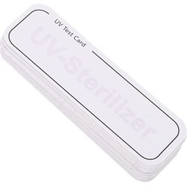 ULTECHNOVO 40pcs Uv Intensity Test Cards for Accurate Uv Detection Reusable Indicator Paper for Sunscreen and Environments