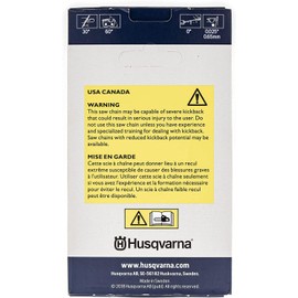 Husqvarna 585550072 20" Chainsaw Chain X-Cut 3/8" .050" 72 DL 3 Pack