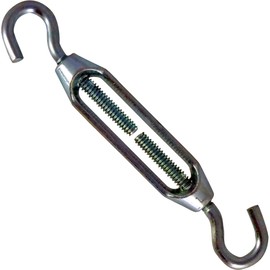 HHH Die Cast Turnbuckle Double Hook Plated DT6