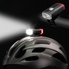 Senticam Fahrrad Helm Licht, USB wiederaufladbare Dual Front und Rear