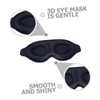 OATIPHO Travel Sleep Eye Mask Adjustable Memory Blindfold Comfortable Light