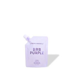 The Beachwaver Co. Haircare BRB Blonde Purple Shampoo - Travel Size (3 Oz) | Anti-Brass Toning Conditioner w/HiX Vegan Bond Multipliers | Moisturizing, Sulfate-Free Formula for Blonde & Grey Hair