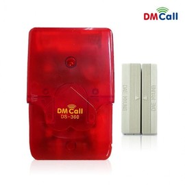 DS360 Doorbell Chime Anti-Theft Alarm with Security Warning Light Loud Bell