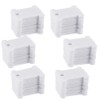 Opopark 120pcs Plastic Floss Bobbins Cross-Stitch Embroidery Thread Organiser Floss