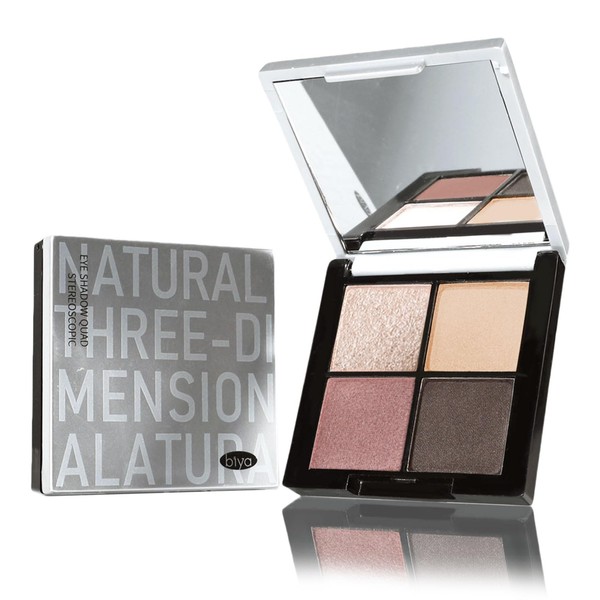 YiGuMy Matte & Shimmer Eyeshadow Palette - Waterproof Long-Lasting Neutral