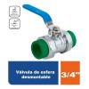 Foset Válvula De Esfera Desmontable, Ppr, 3/4 41987