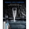 PerPaiMe Bathroom Faucet 3 Hole - 8 Inch Waterfall Bathroom