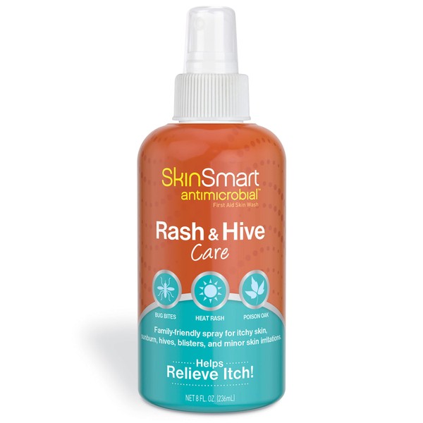 SkinSmart Antimicrobial Rash and Hive Care, 8 oz Spray Bottle