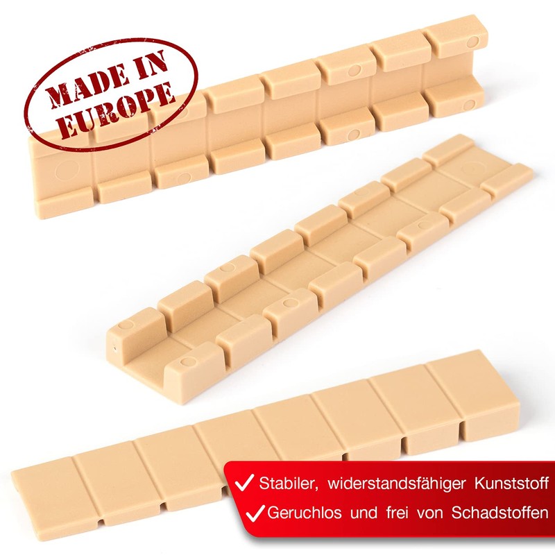 LouMaxx Furniture Wedges Set of 20 | Wheel Chocks 8