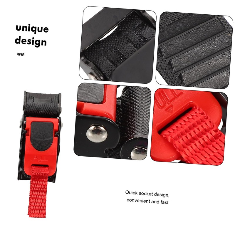 iplusmile 2pcs Helmet Quick Release Buckle Kit for Motorcycle Helmet,