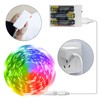 Battery Powered LED Strip Lights 25ft, Battery Operated LED Light