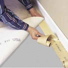 Generic Capitol® Grip Strip 3-3/16"" x 15' Double Faced Adhesive Carpet Tape - Waterproof, Freeze Thaw Stable, Indoor Use - Perfect for Outdoor Carpet Installation