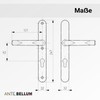 Ante bellum Front Door Handle for Outdoor Doors, Handle Set,