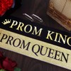 TOBATOBA Prom King and Queen Sashes, Prom Sashes King and