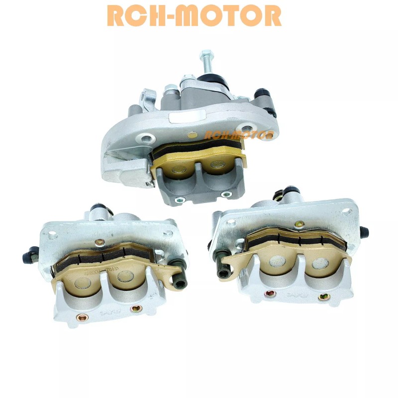 R&C New Front & Rear Brake Calipers For YAMAHA Raptor
