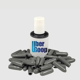 Uber Goop Dark Grey Dishwasher Rack Paint & Glue w/40 caps